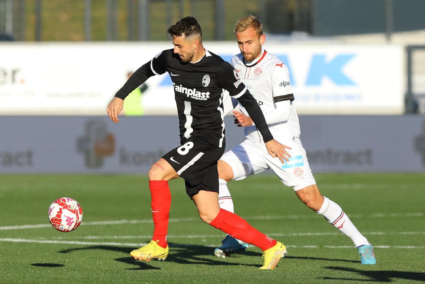 SudTirol-Ascoli 2-2: bianconeri ripresi all’84’ a Bolzano