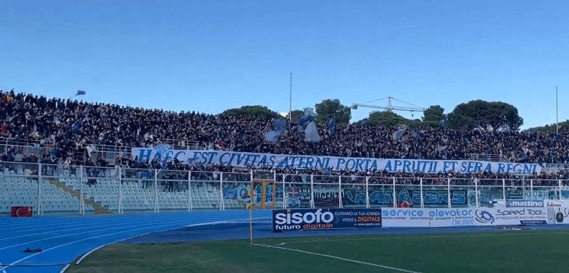 Pescara-Catanzaro 0-3, delusione per i 12mila dello stadio Adriatico