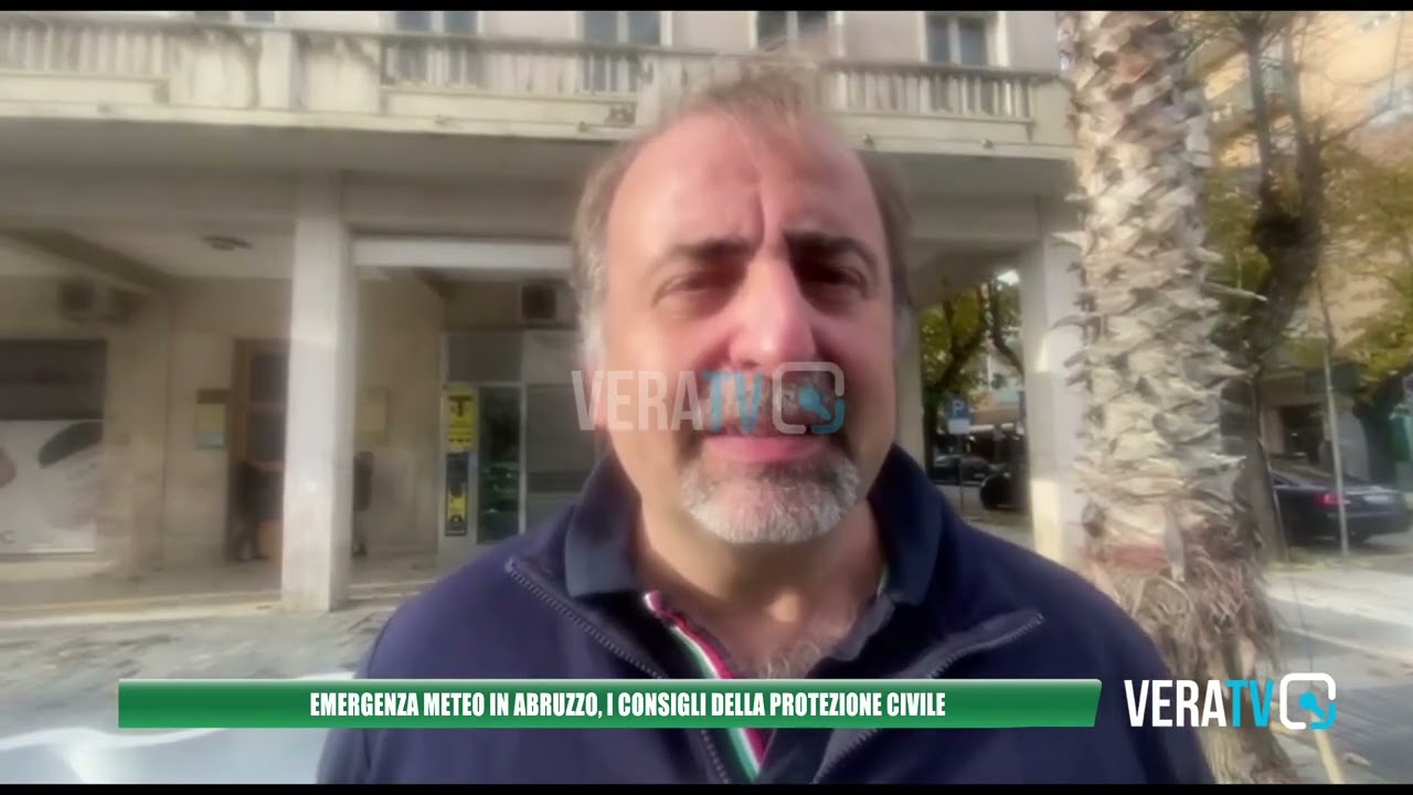 Abruzzo – Emergenza meteo, la protezione civile: “Siate prudenti”