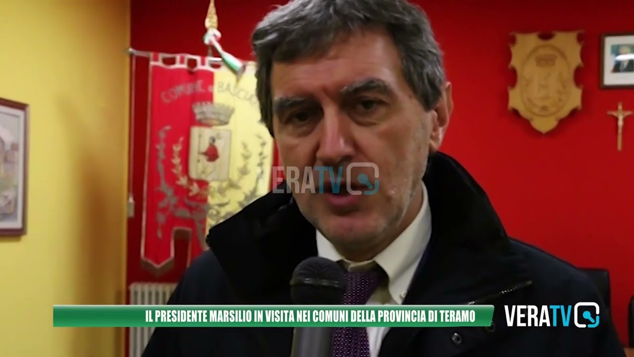 Abruzzo – Il presidente Marsilio nei borghi terremotati: “Dobbiamo evitare lo spopolamento”