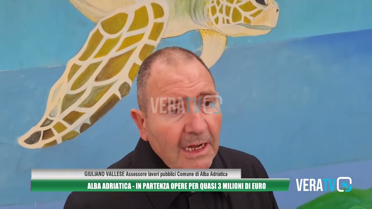 Alba Adriatica – Opere pubbliche, al via cantieri per tre milioni di euro