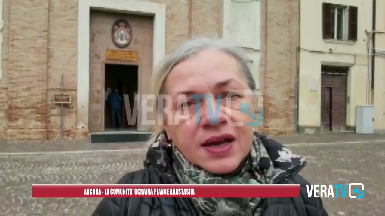 Ancona – La comunità ucraina piange Anastasiia