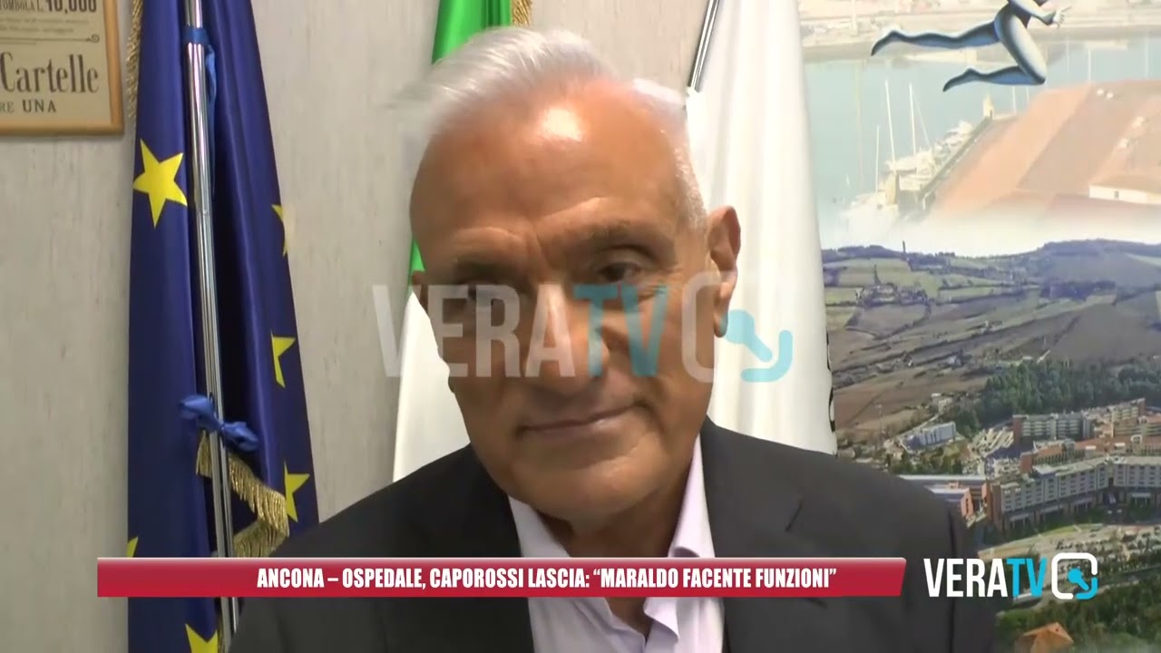 Ancona – Ospedale, Caporossi lascia: “Maraldo facente funzioni”