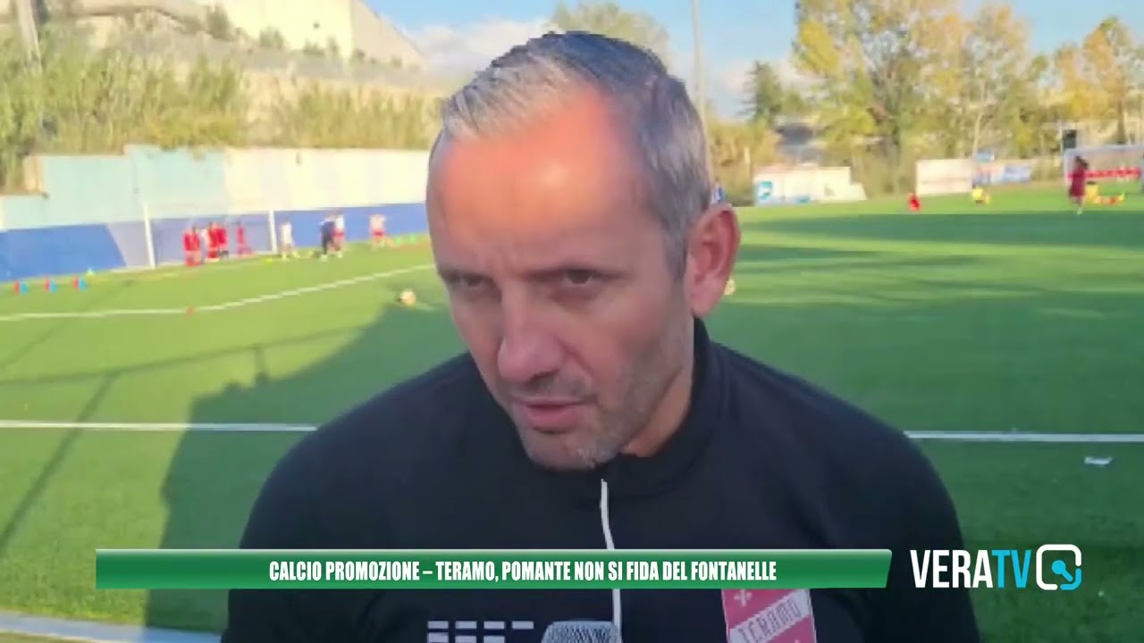 Calcio Promozione, Teramo: Pomante non si fida del Fontanelle