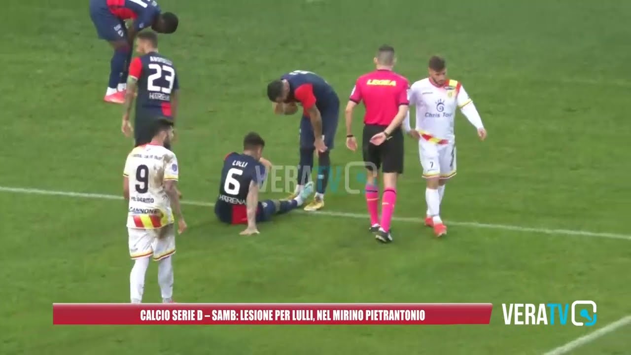 Calcio Serie D – Samb: lesione per Lulli, nel mirino Pietrantonio