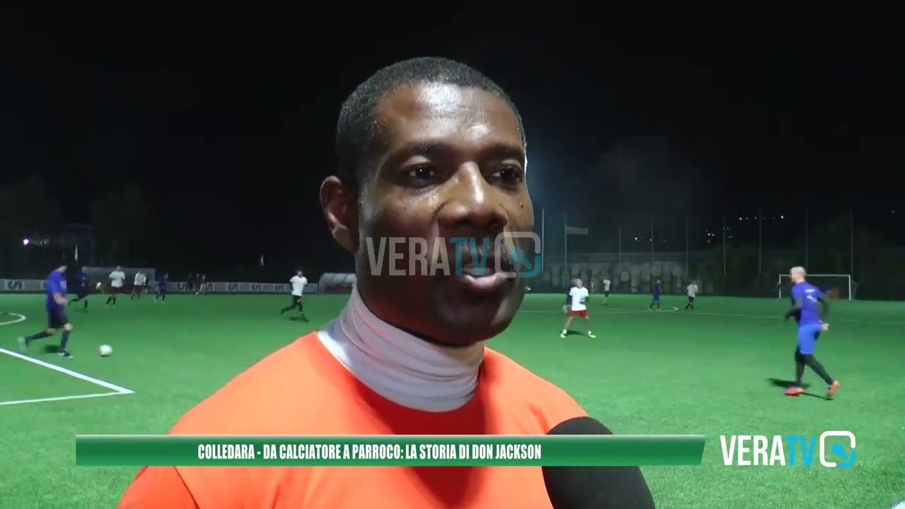 Colledara – Da calciatore professionista a parroco: la storia di don Jackson