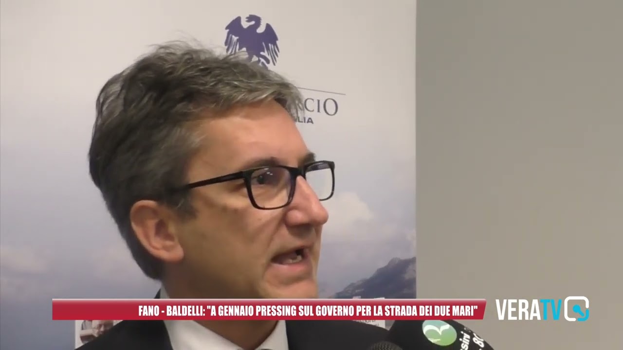 Fano – Baldelli: “A gennaio pressing sul Governo per la Strada dei due Mari”