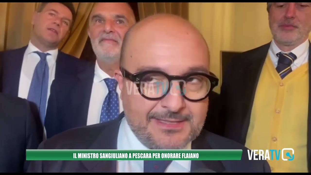 Il ministro Sangiuliano a Pescara per onorare Flaiano