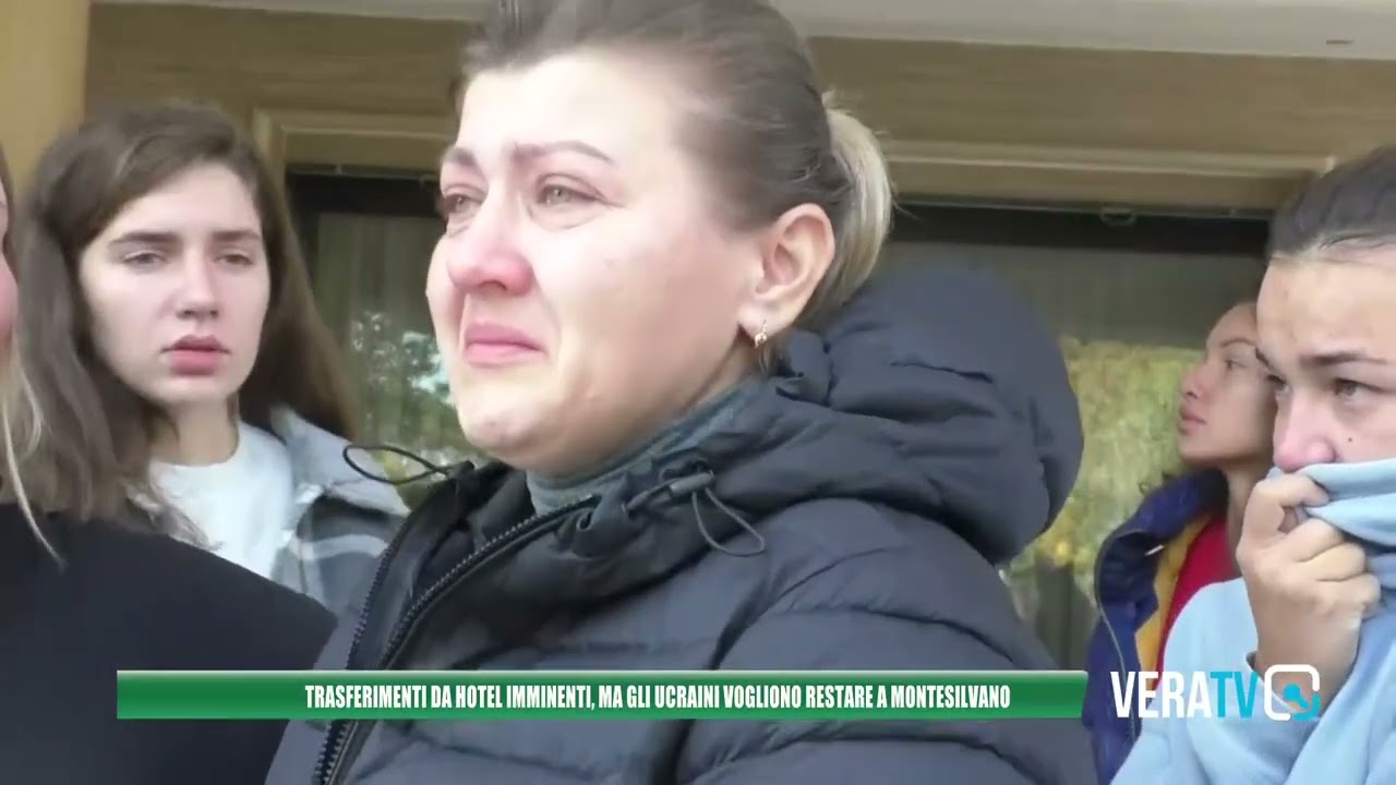 Montesilvano – Stop all’accoglienza degli ucraini negli alberghi: “Ma non vogliamo andare via”