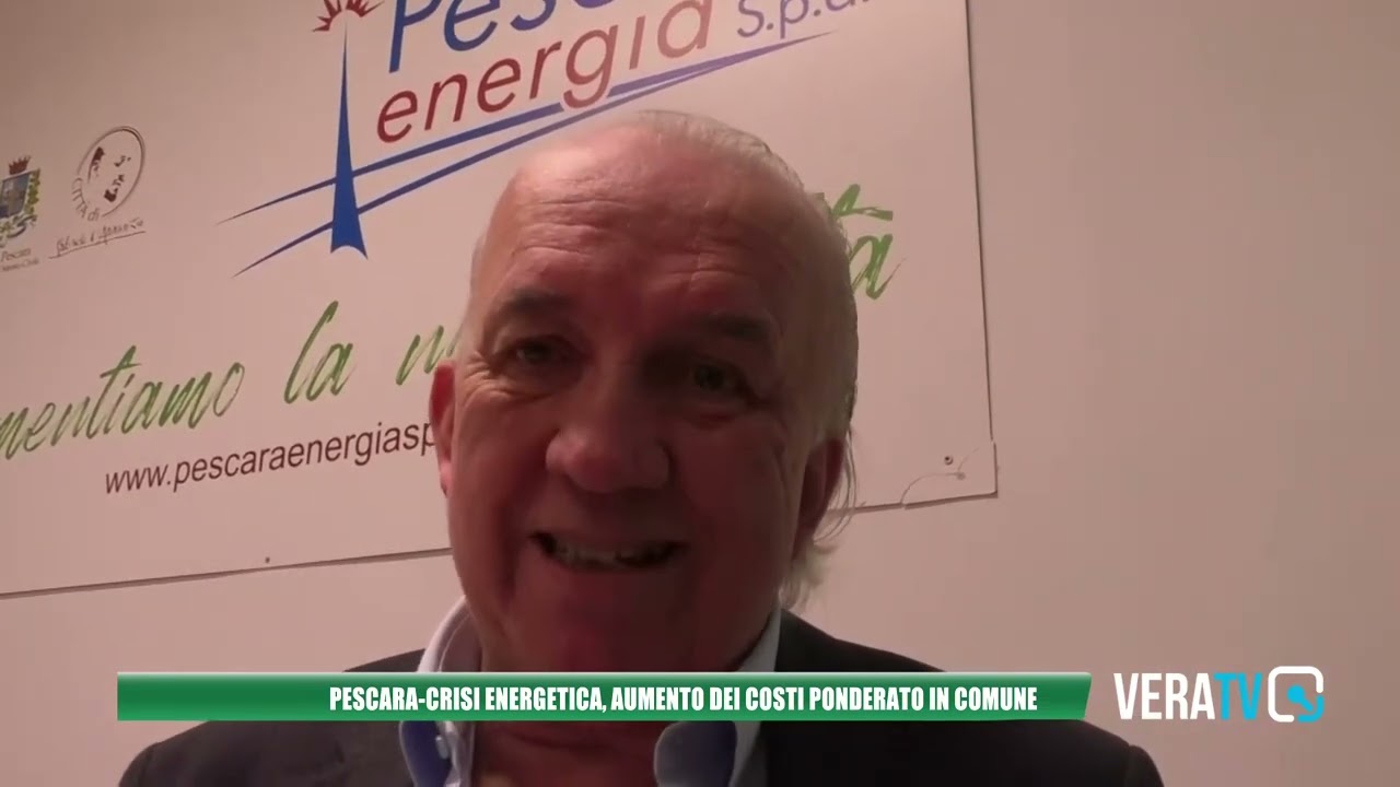 Pescara – Crisi energetica, in Comune l’aumento dei costi è ponderato