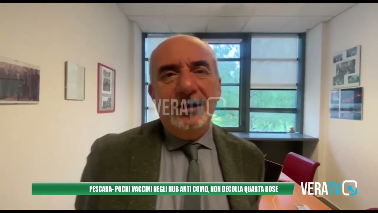 Pescara – In calo la richiesta di quarte dosi di vaccino, pochi anche i sieri antinfluenzali