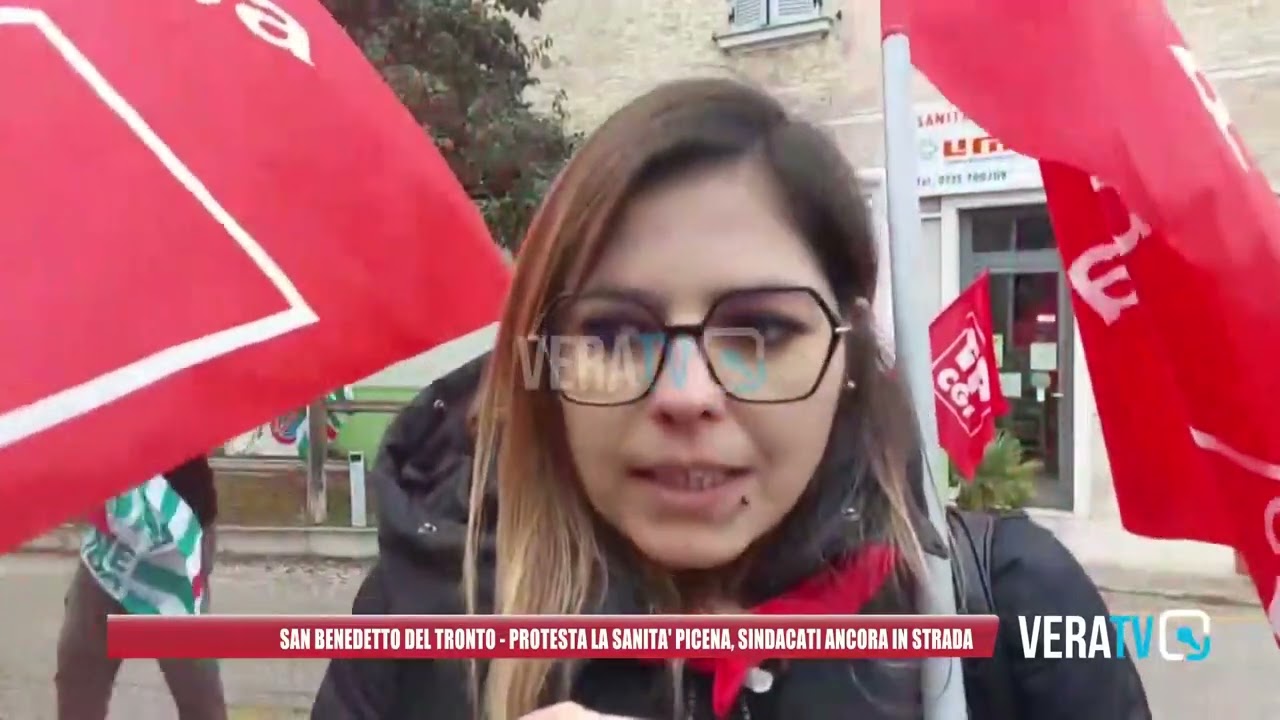 San Benedetto del Tronto – Protesta la sanità picena, sindacati ancora in strada