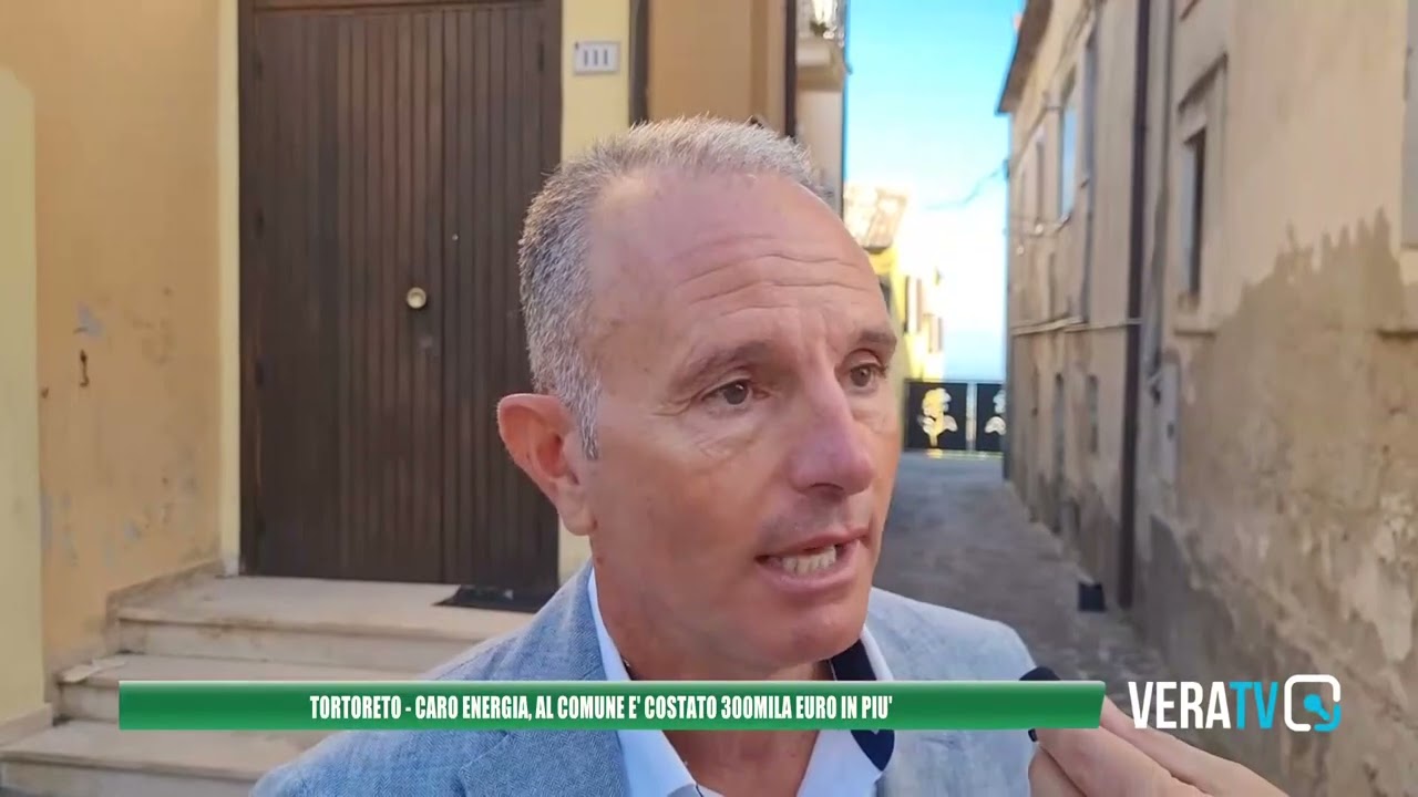 Tortoreto – Caro energia, al Comune è costato 300mila euro in più