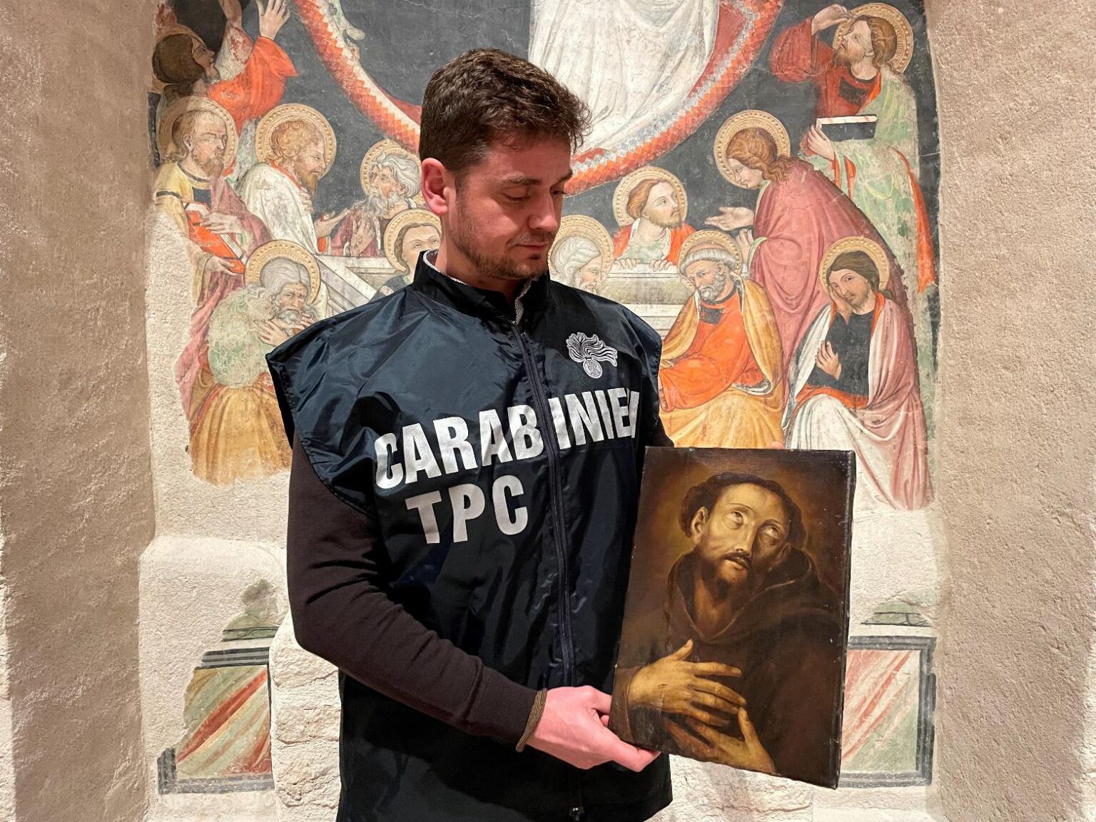 Teramo-I Carabinieri recuperano un dipinto de Il Piccio del 1800 rubato cinque anni fa