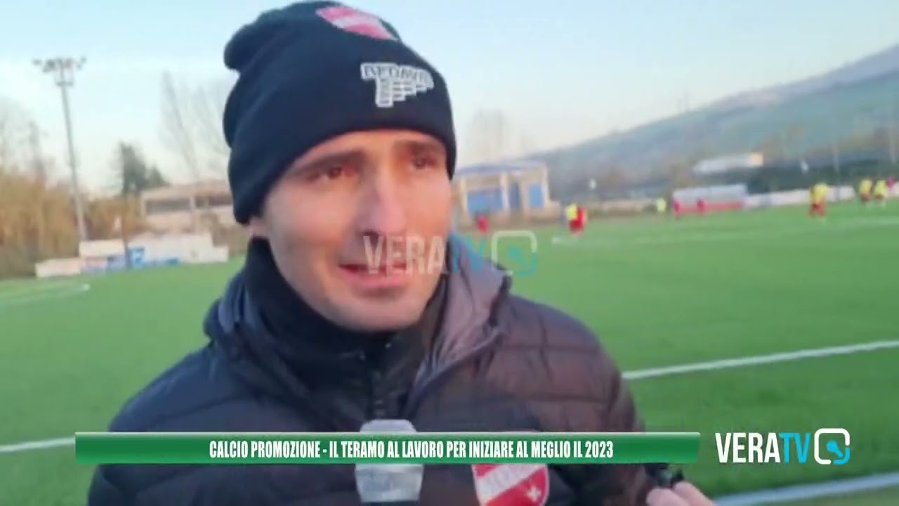 Calcio Promozione – Teramo al lavoro per il nuovo anno, parla il preparatore Petrarca