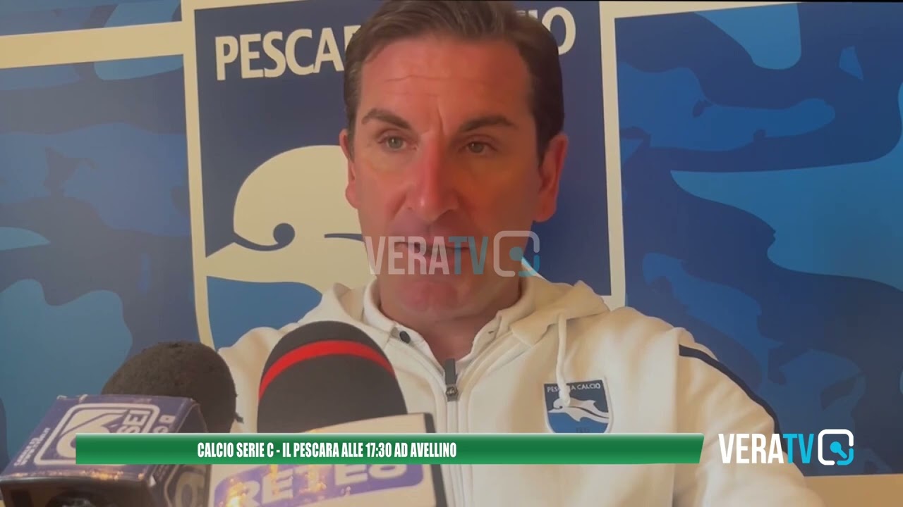 Calcio Serie C – Il Pescara oggi ad Avellino per tornare a far punti