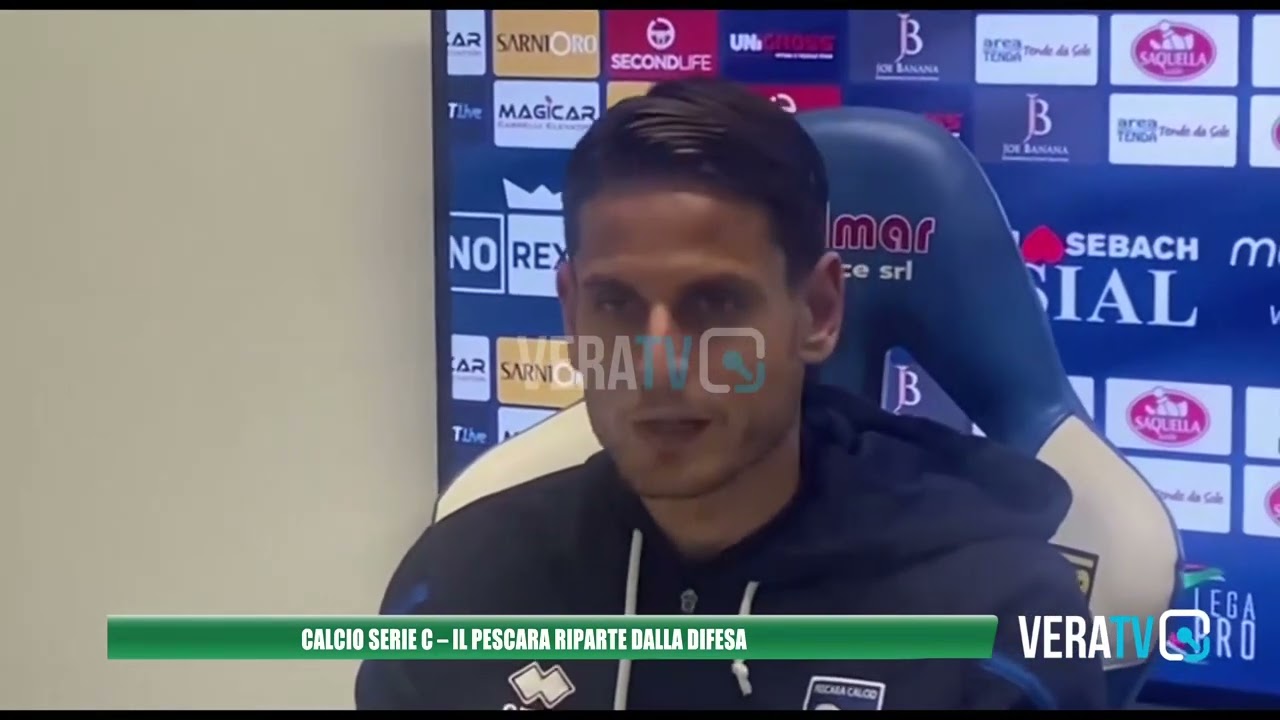 Calcio Serie C, il Pescara riparte dalla difesa dopo gli 8 gol presi in tre partite