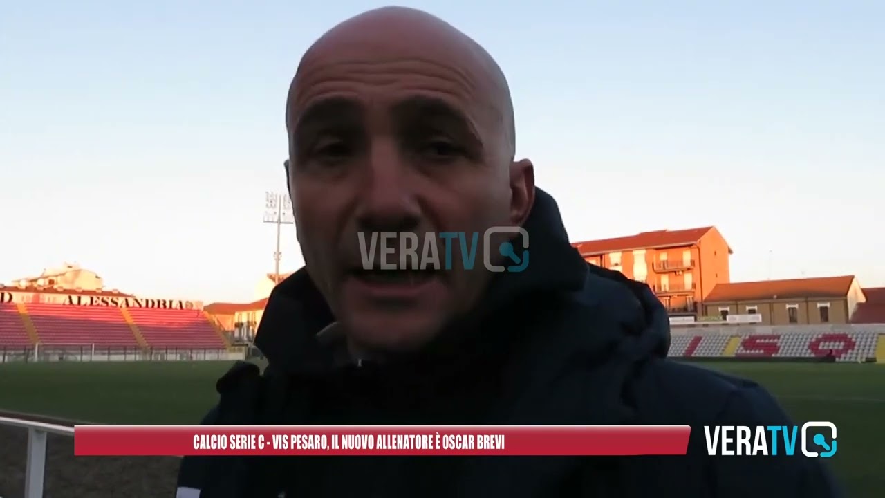 Calcio Serie C – Vis Pesaro, il nuovo allenatore è Oscar Brevi
