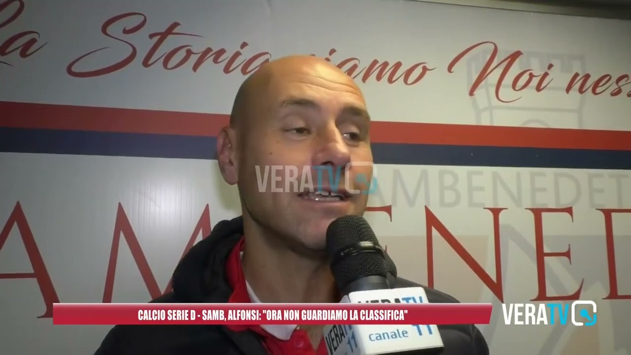 Calcio Serie D – Alfonsi e Cardella dopo il ko della Samb: “Non guardiamo la classifica”