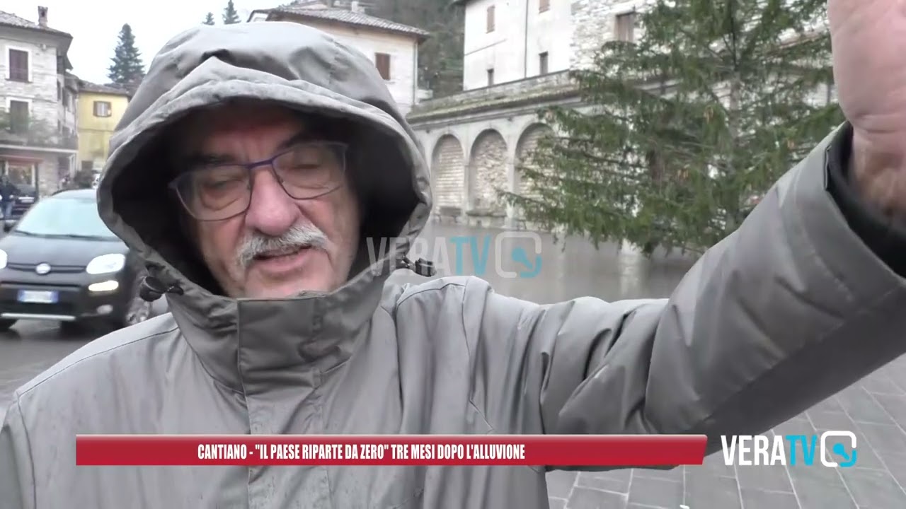 Cantiano – Tre mesi dall’alluvione, il paese prova a ripartire da zero