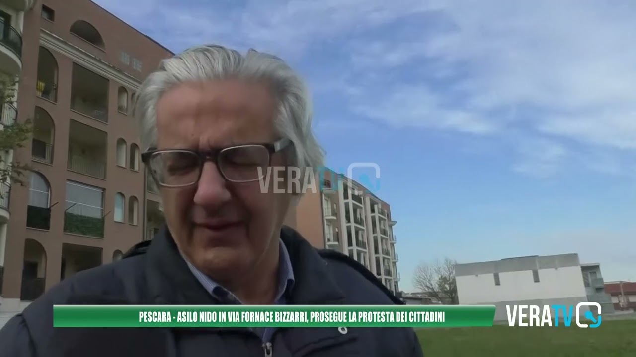 Pescara – Asilo nido in via Fornace Bizzarri, prosegue la protesta dei cittadini