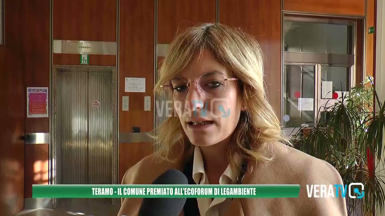 Teramo – Città premiata da Legambiente come ‘Comune riciclone’