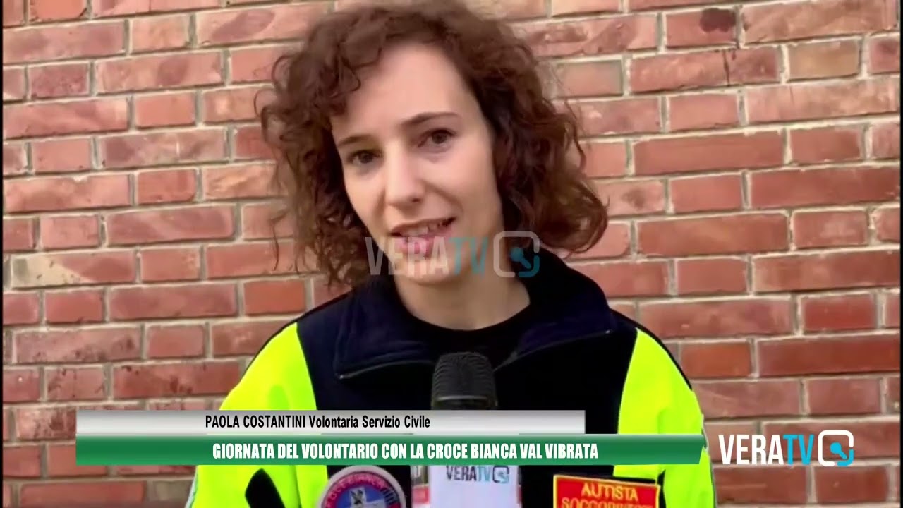 Val Vibrata – Giornata internazionale del volontariato, Vera Tv nella sede della Croce Bianca