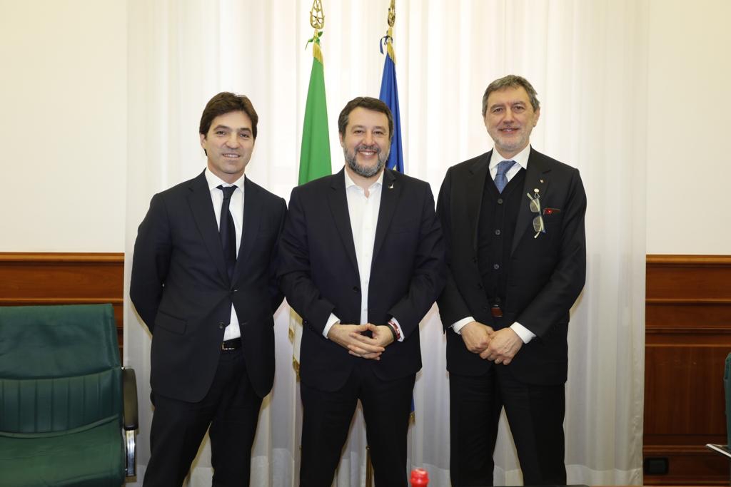 Salvini incontra i governatori di Marche e Abruzzo