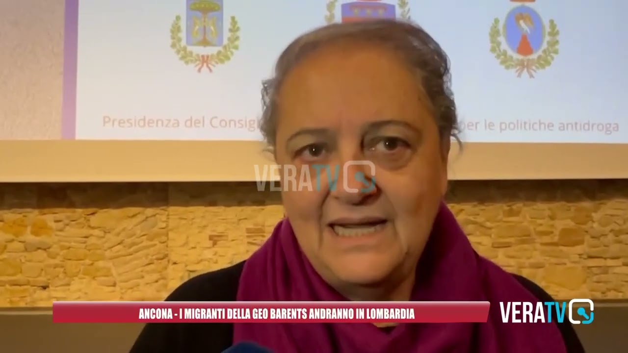 Ancona – I migranti della Geo Barents andranno in Lombardia