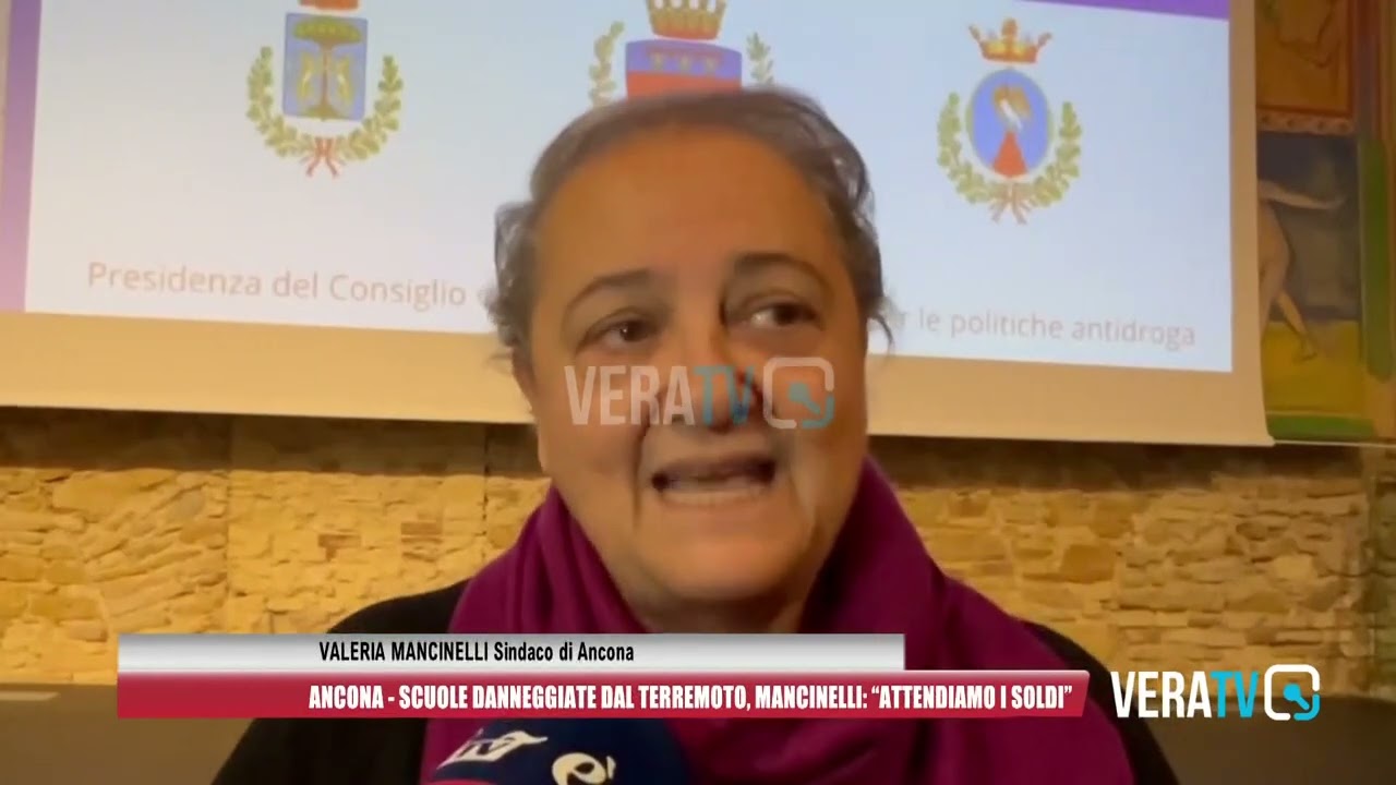 Ancona – Scuole danneggiate dal terremoto, Mancinelli: “Attendiamo i soldi”
