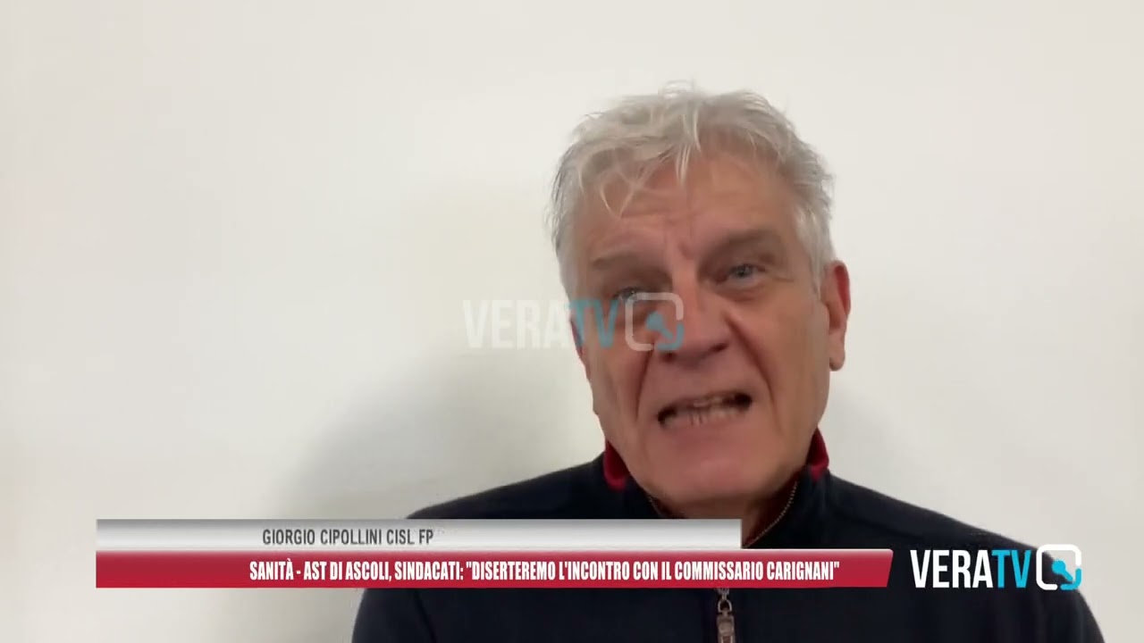 Ast Ascoli Piceno, i sindacati :”Diserteremo l’incontro con il commissario Carignani”