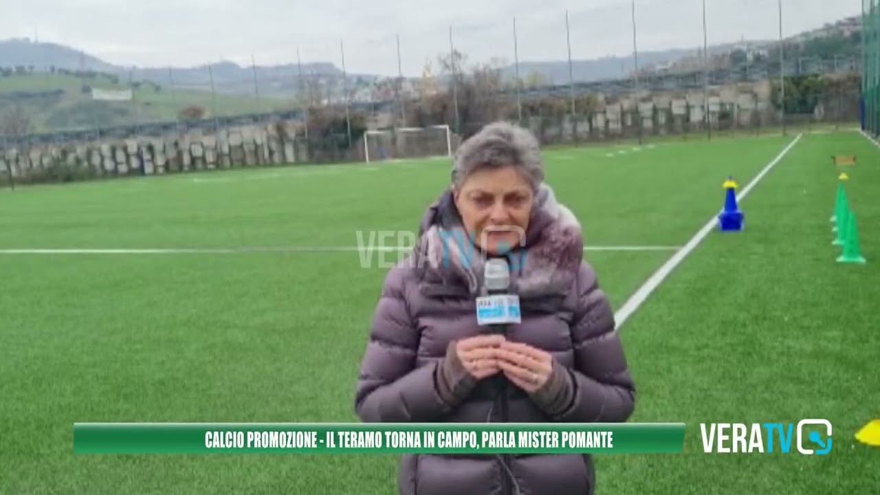 Calcio Promozione – Il Teramo torna in campo, parla mister Pomante