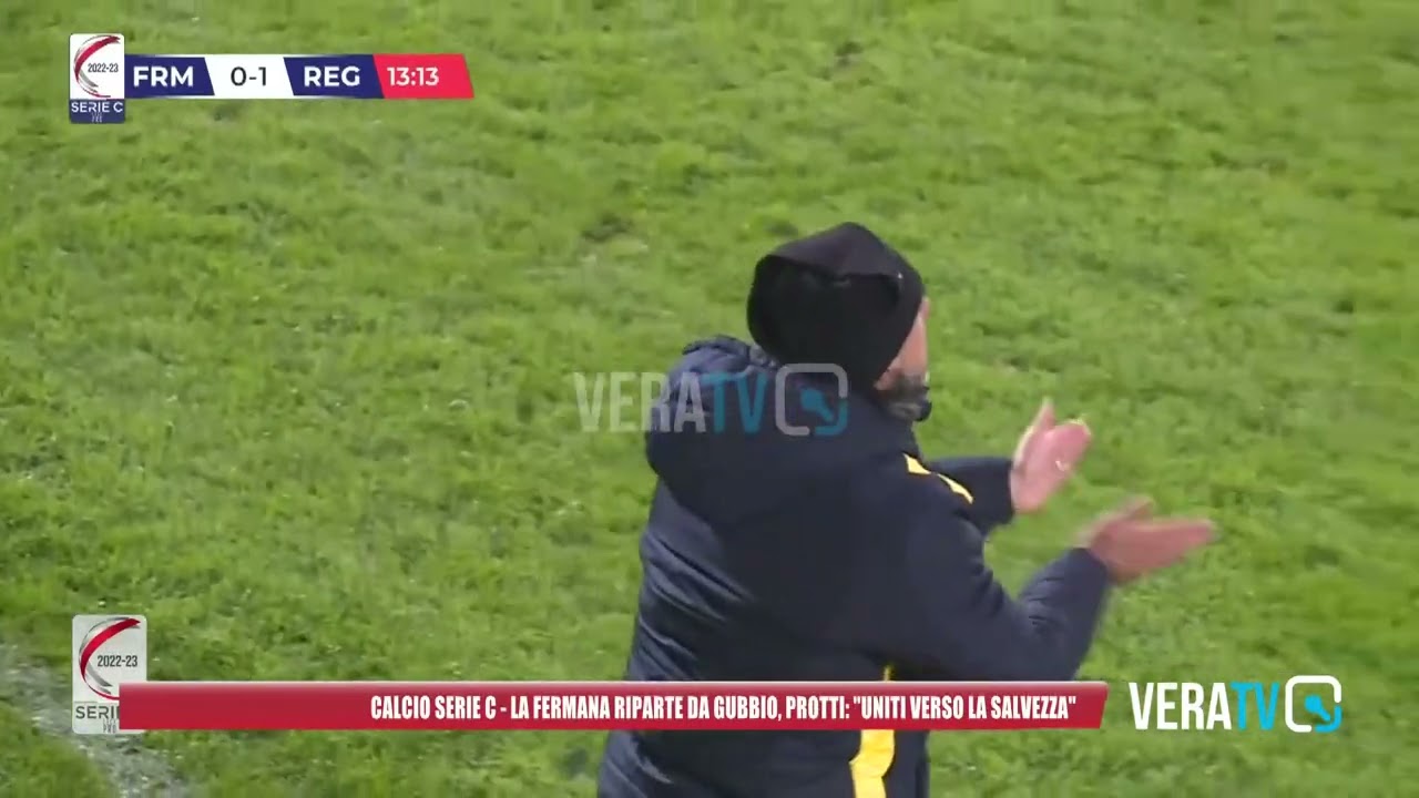 Calcio Serie C – Fermana, l’appello di Protti ai tifosi: “Tutti uniti verso la salvezza”
