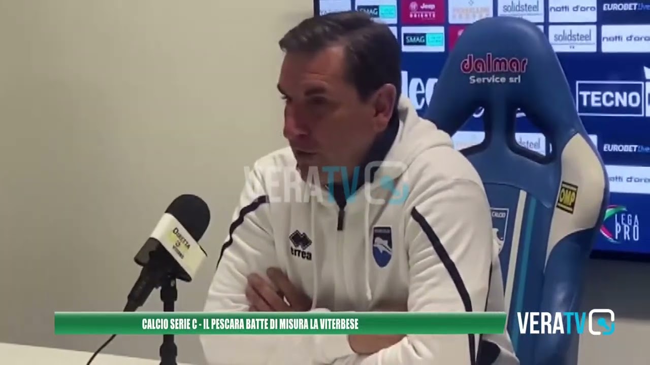 Calcio Serie C, il Pescara batte la Viterbese 1-0