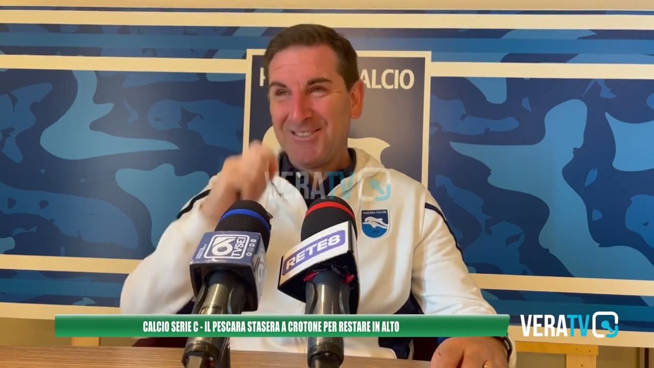 Calcio Serie C – Il Pescara sfida il Crotone