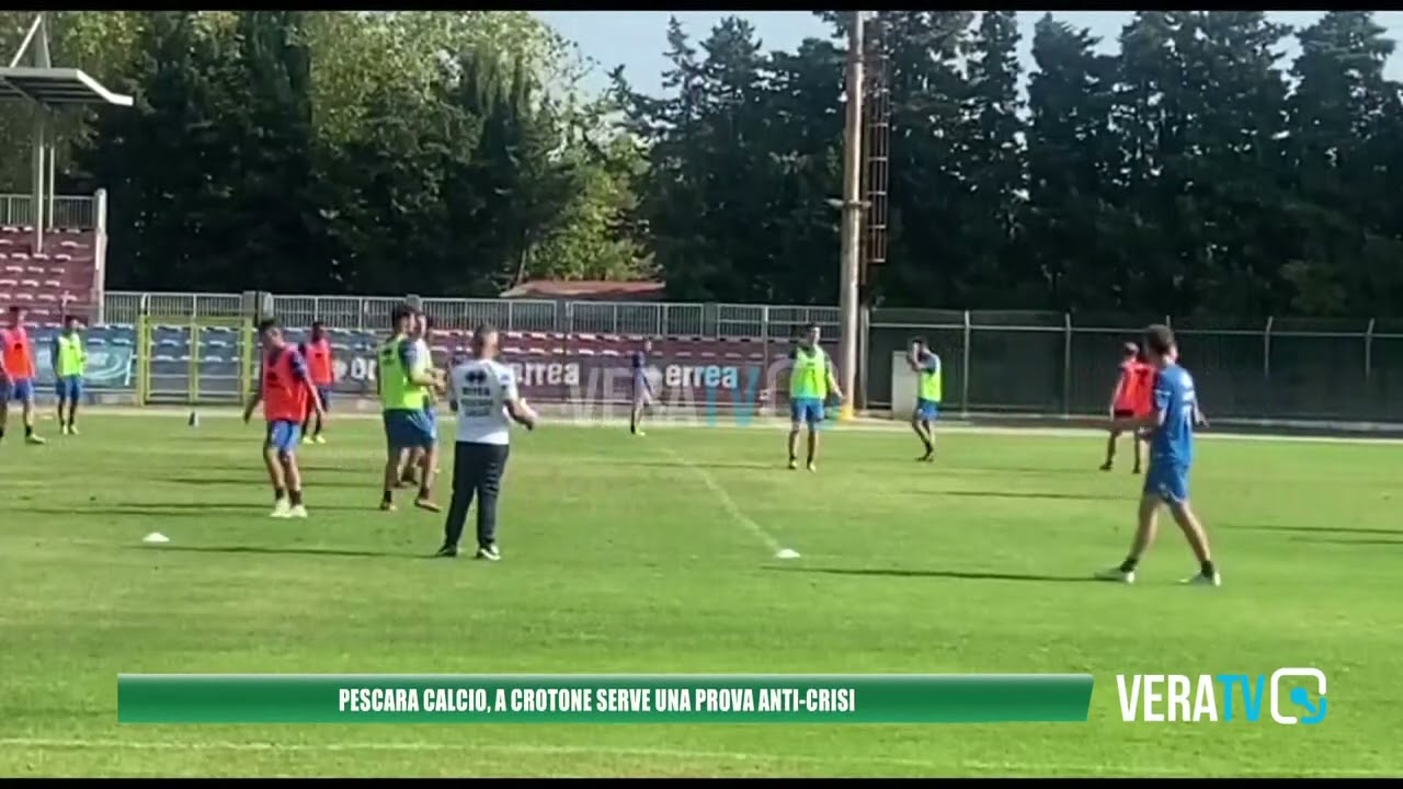 Calcio Serie C – Pescara Calcio, a Crotone serve una prova anti-crisi