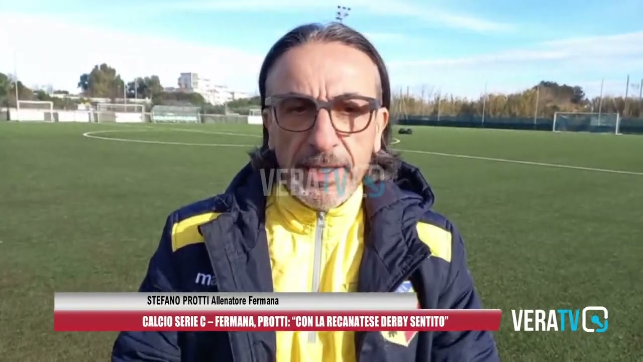 Calcio Serie C – Protti carica la Fermana: “Contro la Recanatese è un derby sentito”