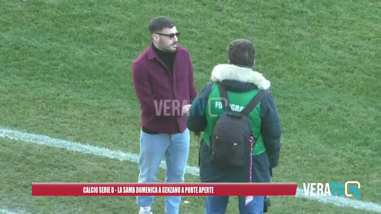 Calcio Serie D – La Samb domenica a Genzano a porte aperte