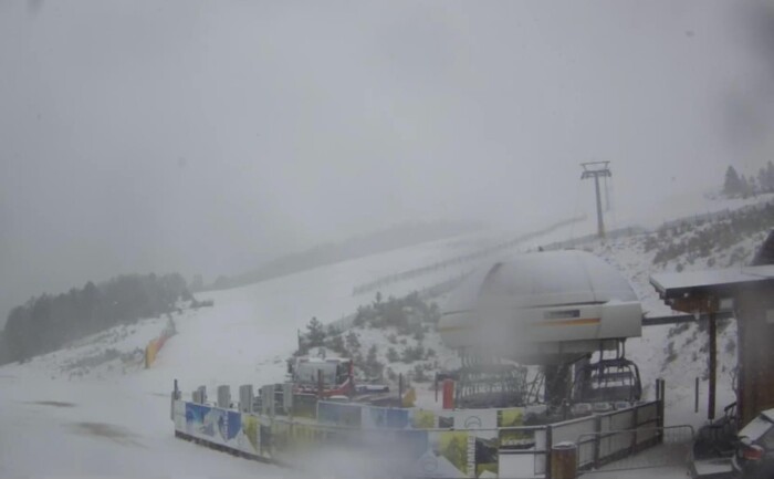 Nevicata a Frontignano, la quota si abbasserà a 1.200 metri