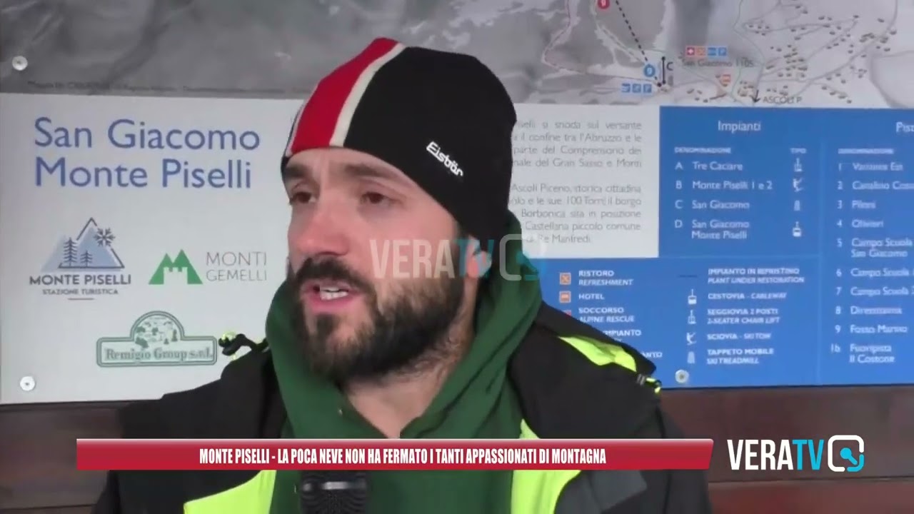 Monte Piselli attende la neve per riaprire le piste da sci