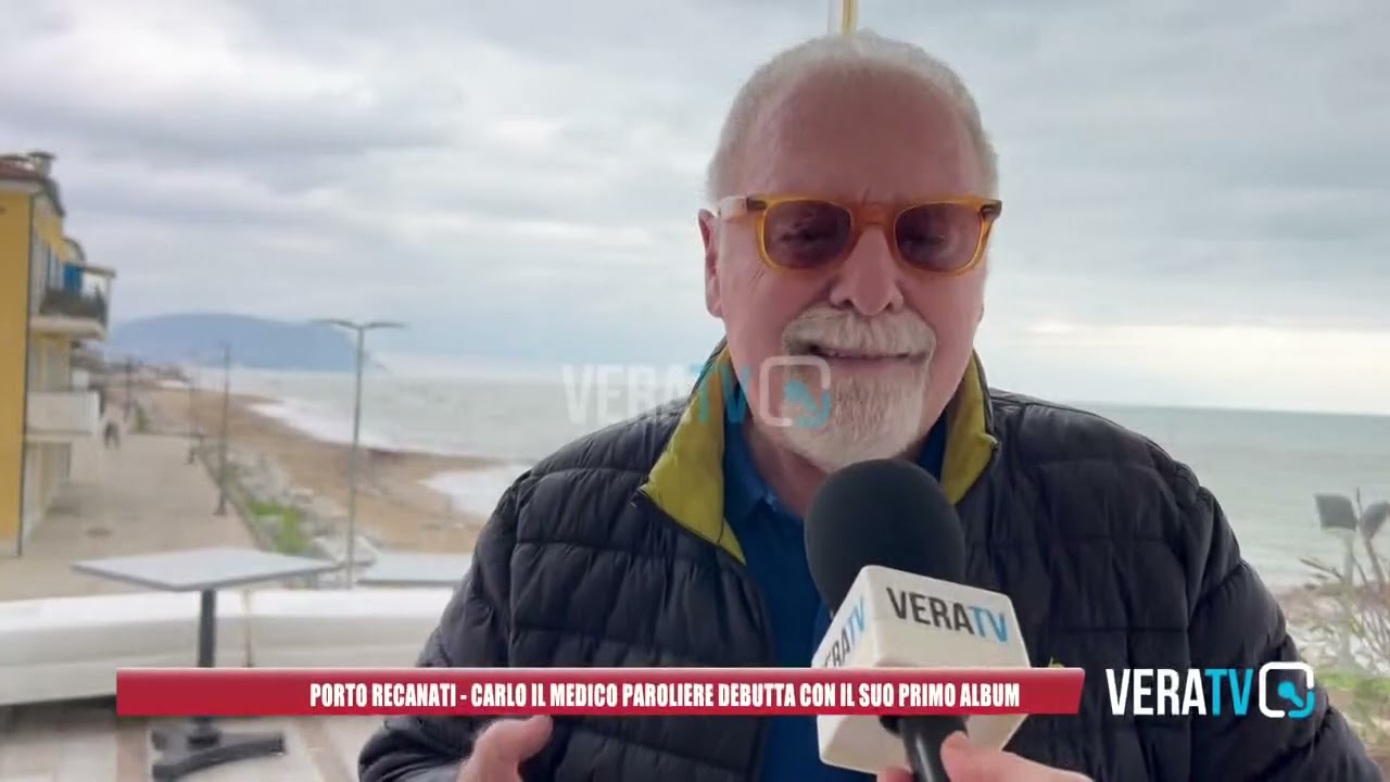 Porto Recanati – Carlo, il medico paroliere, debutta con il suo primo album