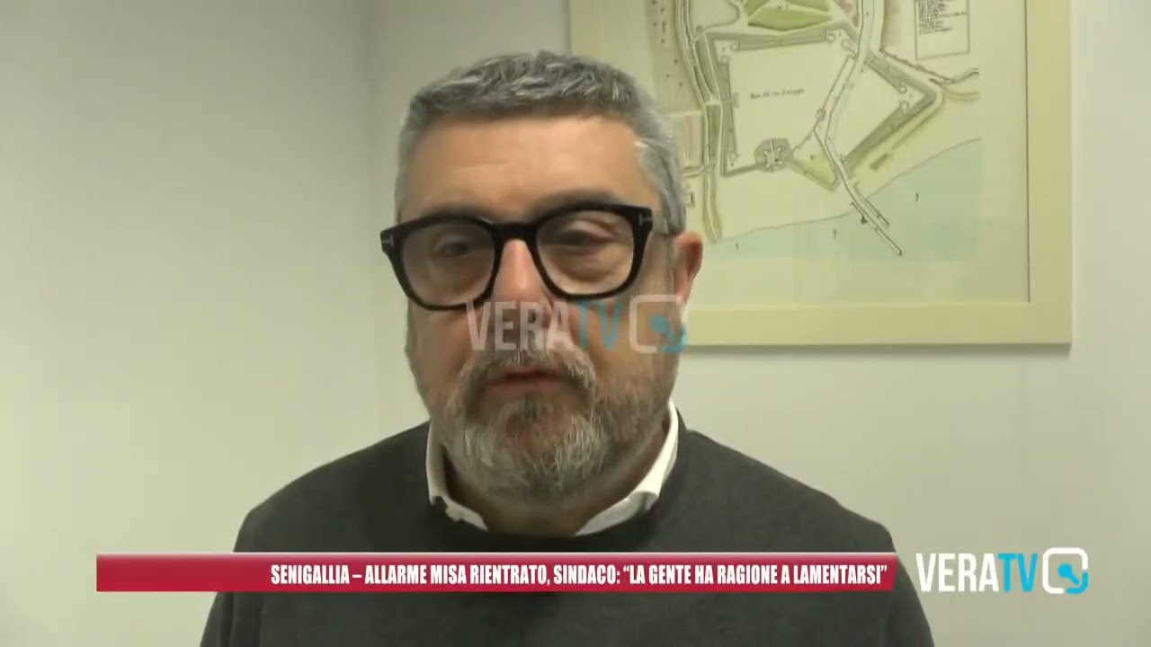 Senigallia – Allarme Misa rientrato, sindaco: “La gente ha ragione a lamentarsi”