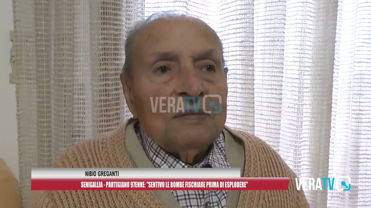 Senigallia – La testimonianza del partigiano 97enne: “Sentivo le bombe fischiare prima di esplodere”
