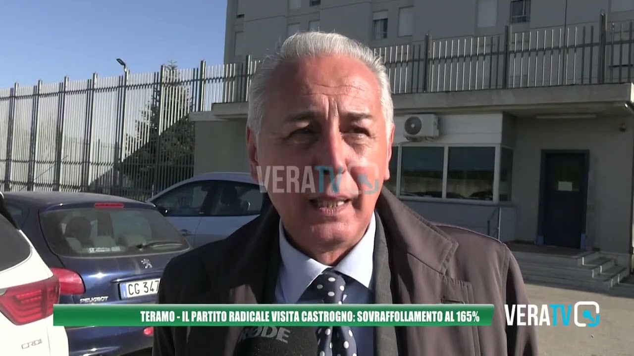 Teramo – Blitz dei radicali al carcere di Castrogno: “Sovraffollamento al 165%”