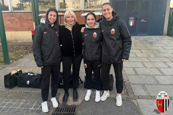 Ascoli femminile, tre bianconere convocate dalla Roma