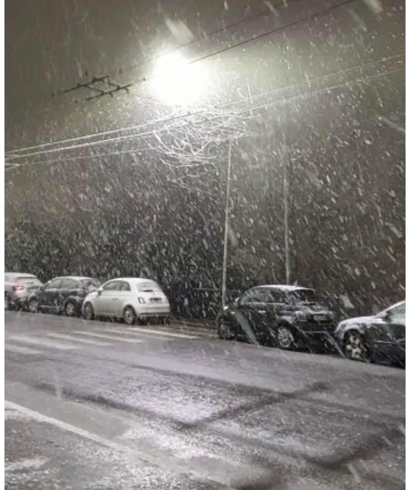 Torna la neve in Abruzzo, scuole chiuse in diversi comuni