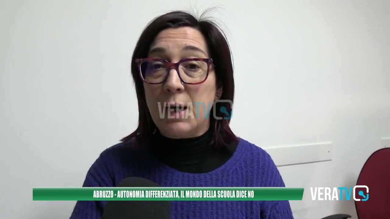 Abruzzo – Autonomia differenziata, il mondo della scuola dice no