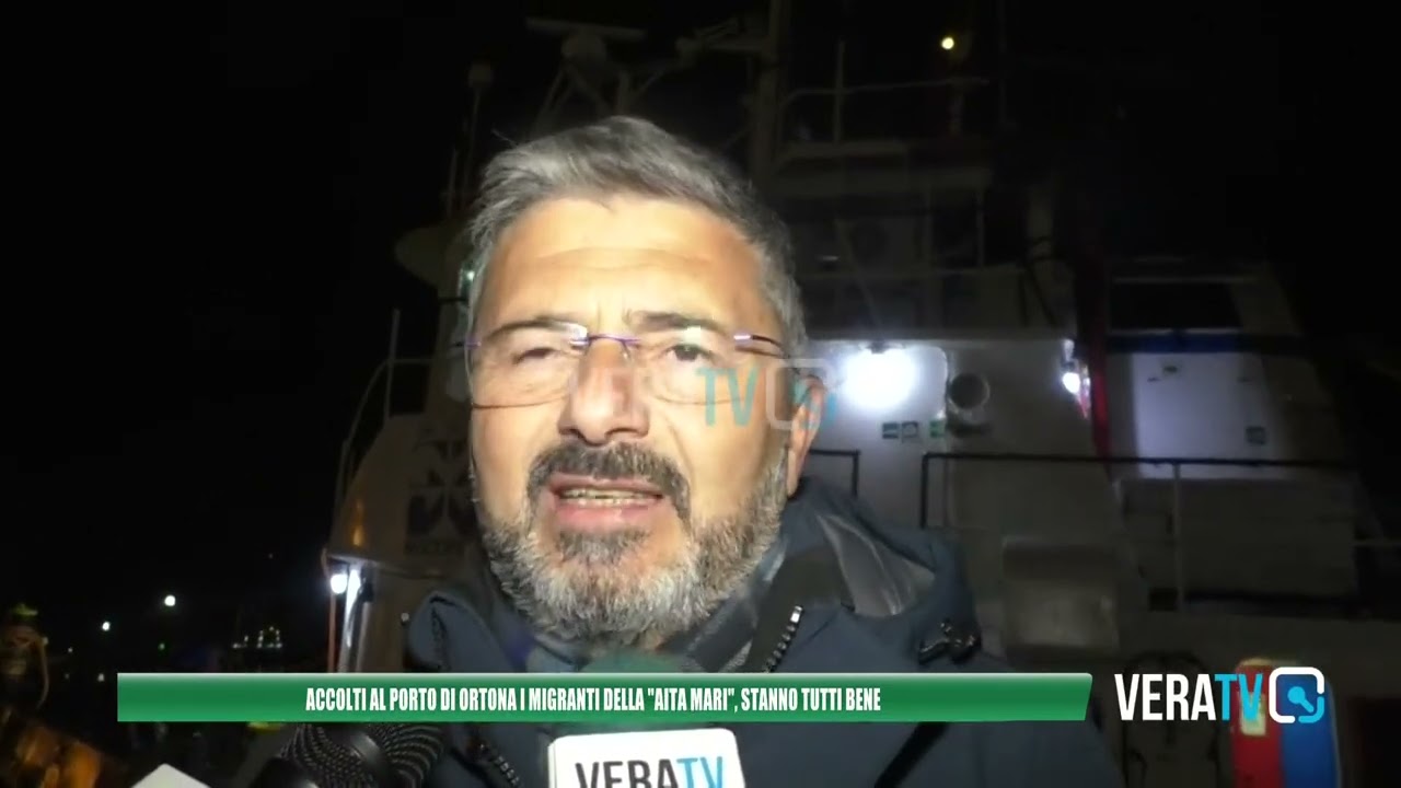 Accolti al porto di Ortona i migranti della “Aita Mari”: stanno tutti bene