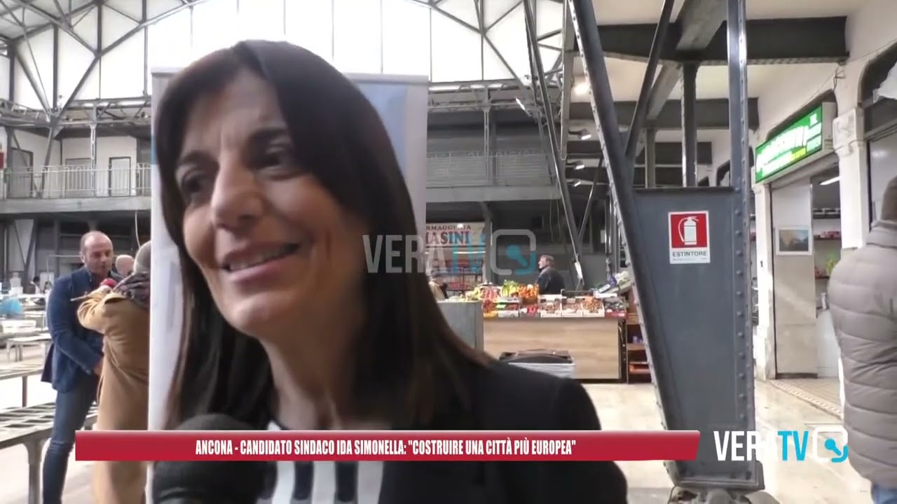 Ancona – Ida Simonella e la corsa a sindaco: “Costruire una città più europea”