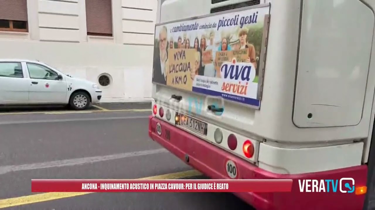 Ancona – Inquinamento acustico in piazza Cavour: per il giudice è reato